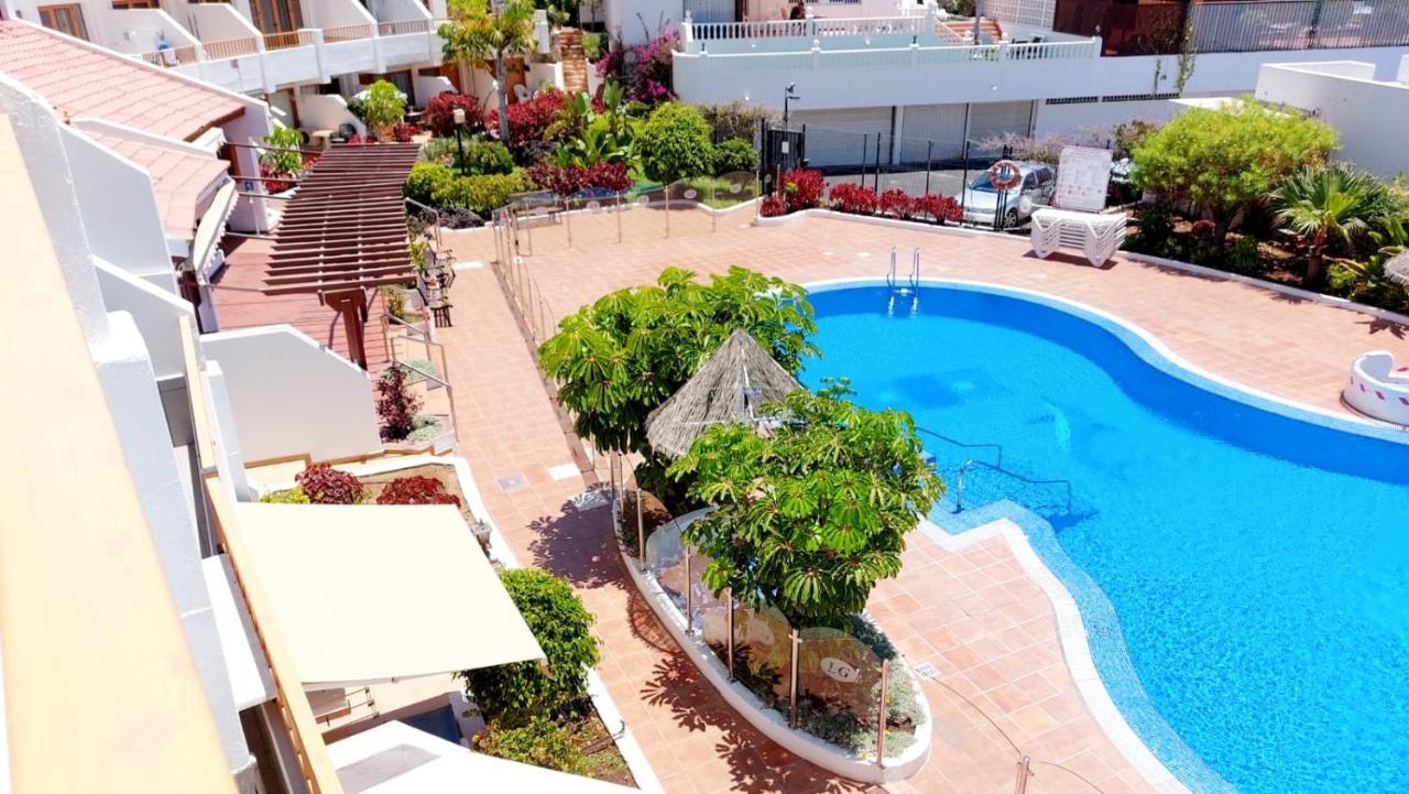 First Line Los Geranios Ocean View Apartment Air Conditioned 50 M From La Pinta Beach Costa Adeje  Buitenkant foto