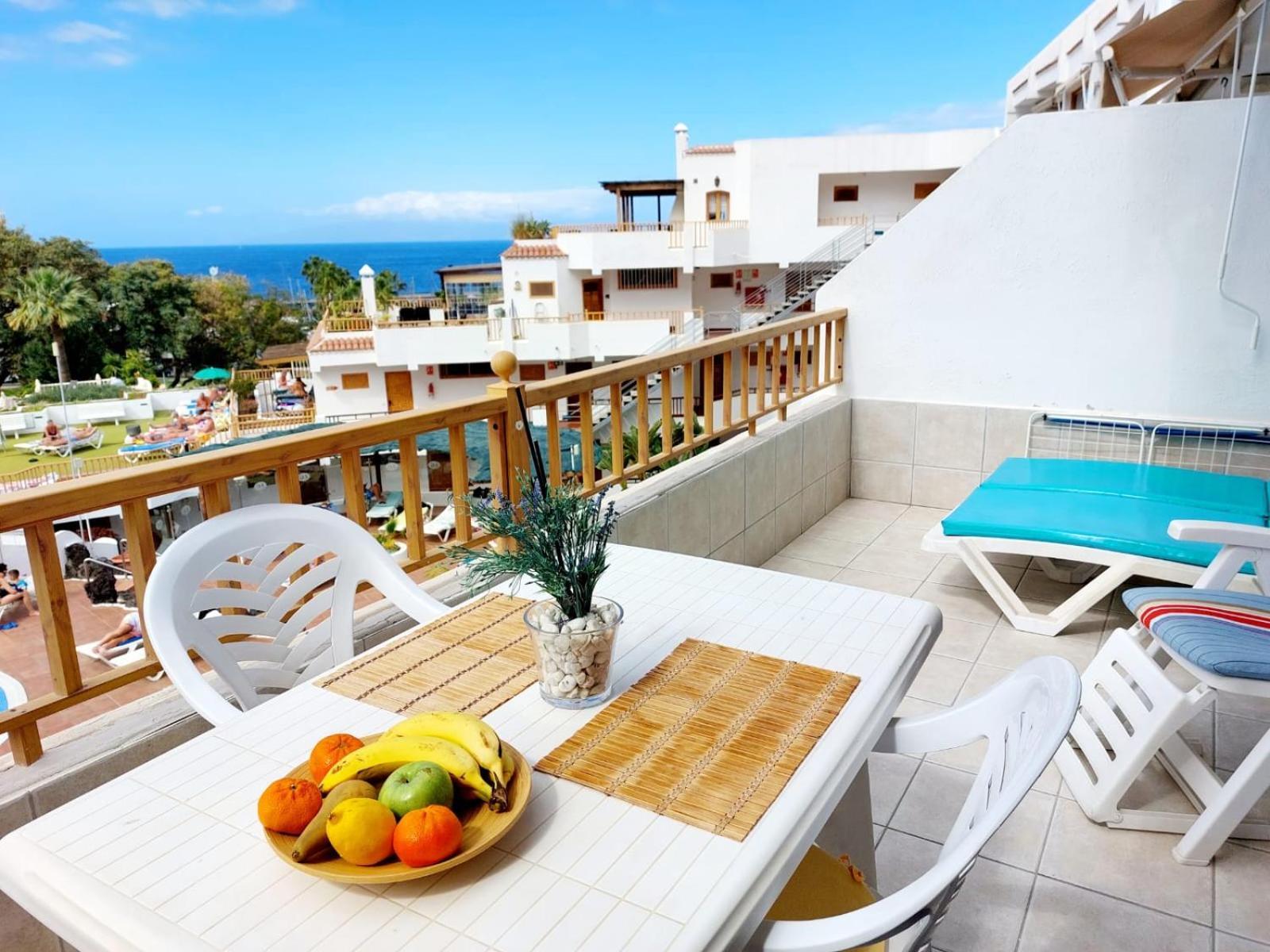 First Line Los Geranios Ocean View Apartment Air Conditioned 50 M From La Pinta Beach Costa Adeje  Buitenkant foto