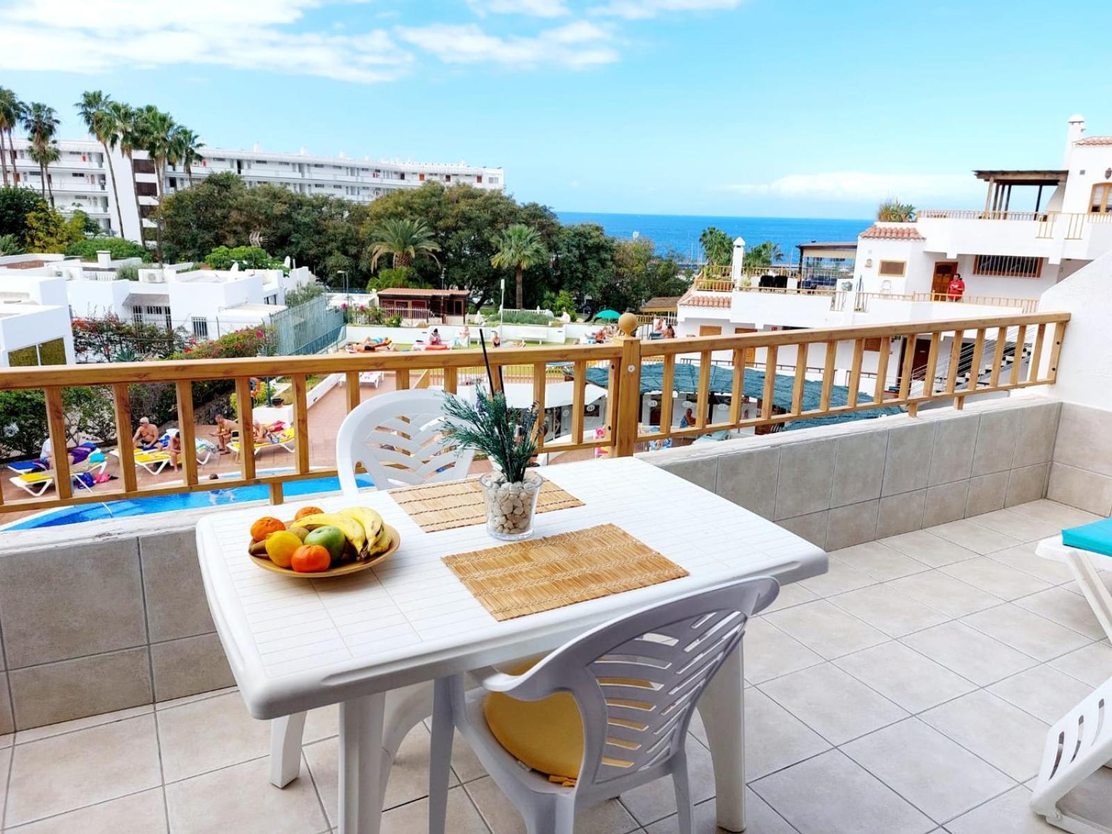 First Line Los Geranios Ocean View Apartment Air Conditioned 50 M From La Pinta Beach Costa Adeje  Buitenkant foto